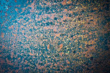 Eski paslı doku ve yüzey metal