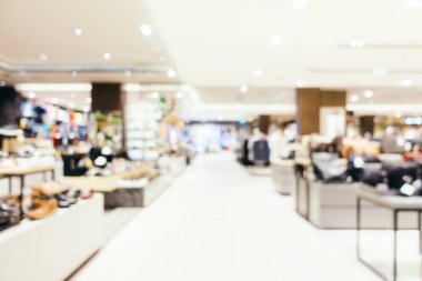 Soyut bulanıklık ve derpartment mağaza defocused