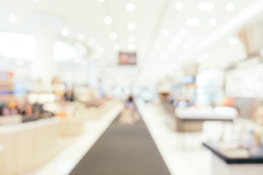 Soyut bulanıklık ve ufuk lüks alışveriş merkezi bölümü s