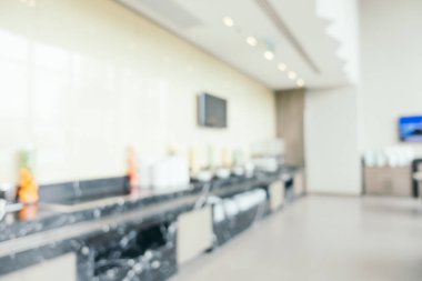 Soyut bulanıklık ve ufuk restoran ve kahve iç