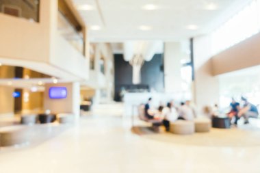 Soyut bulanıklık ve ufuk lüks otel iç