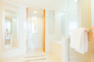 Soyut bulanıklık ve ufuk tuvalet ve banyo