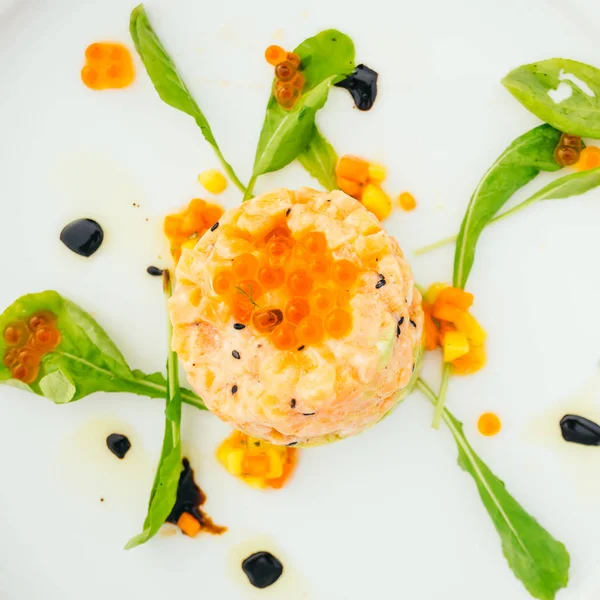 Izgara somon filetosu. 