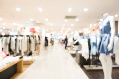 Soyut bulanıklık ve ufuk alışveriş merkezi mağazası