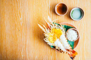 Izgara karides veya karides