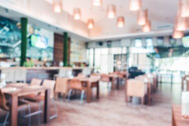 Soyut bulanıklık ve ufuk kafe Cafe ve Restoran