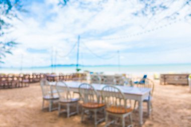 soyut bulanıklık plaj ve deniz