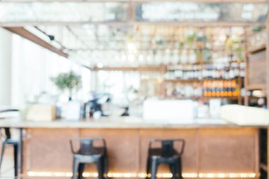 Soyut bulanıklık ve ufuk kahve dükkanı kafe ve Restoran Inte