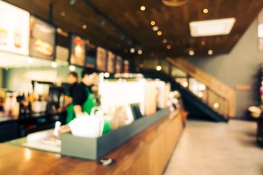 Soyut bulanıklık ve ufuk restoran ve kafe Cafe Inte