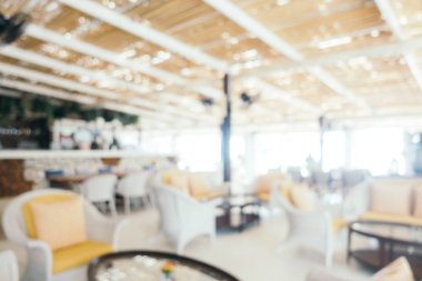 Soyut bulanıklık ve ufuk Restoran