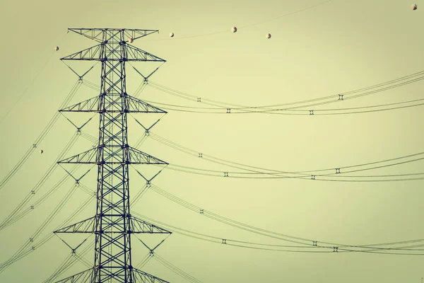 Energii elektrycznej i wysokiego napięcia — Zdjęcie stockowe