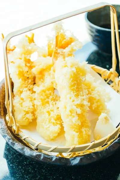 Smažené krevety a krevety tempura — Stock fotografie