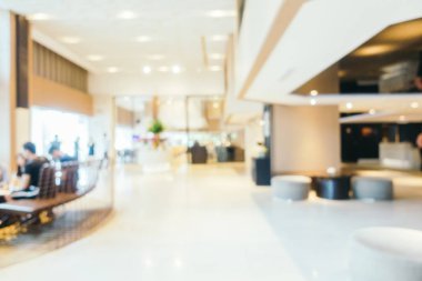 Soyut bulanıklık ve ufuk lüks otel iç
