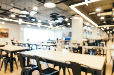 Soyut bulanıklık ve gıda mahkeme Merkezi bölümü stor defocused