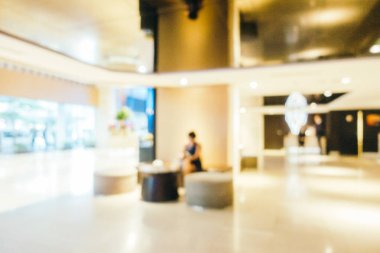 Soyut bulanıklık ve ufuk lüks otel iç