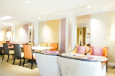 Soyut bulanıklık ve ufuk otel looby ve salon