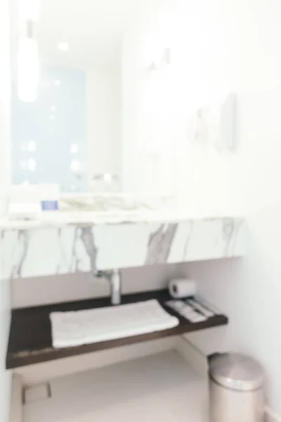 Abstrato borrão e desfocado banheiro interior da sala — Fotografia de Stock