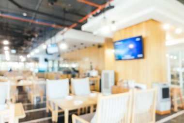 Soyut bulanıklık ve ufuk restoran ve kafe