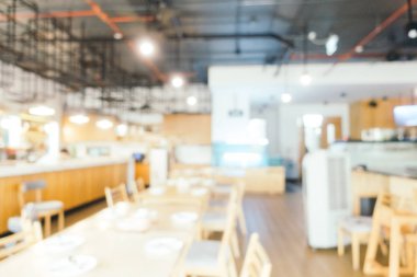 Soyut bulanıklık ve ufuk restoran ve kafe