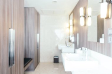 Soyut bulanıklık ve ufuk banyo ve tuvalet iç