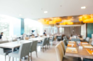 Soyut bulanıklık ve ufuk restoran ve kafe
