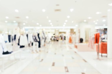 Soyut bulanıklık ve ufuk alışveriş merkezi mağazası
