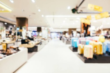 Soyut bulanıklık ve derpartment mağaza defocused