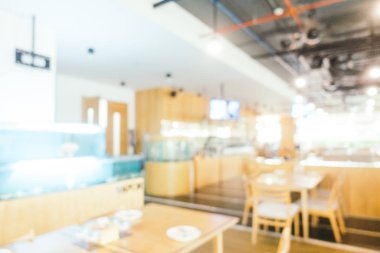 Soyut bulanıklık ve ufuk restoran ve kafe