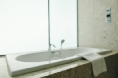 Soyut bulanıklık ve ufuk banyo ve tuvalet iç