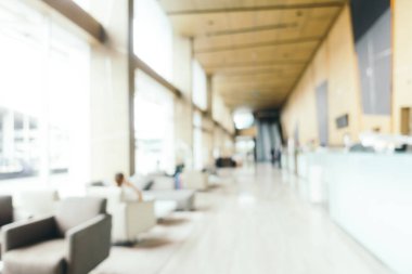 Soyut bulanıklık ve ufuk otel ve lobi salonu