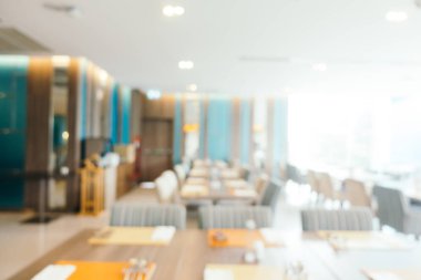 Soyut bulanıklık ve ufuk restoran ve kafe