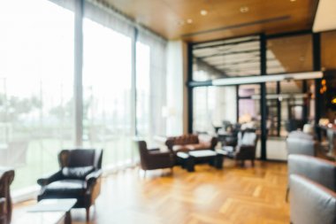 Soyut bulanıklık ve ufuk Restoran iç