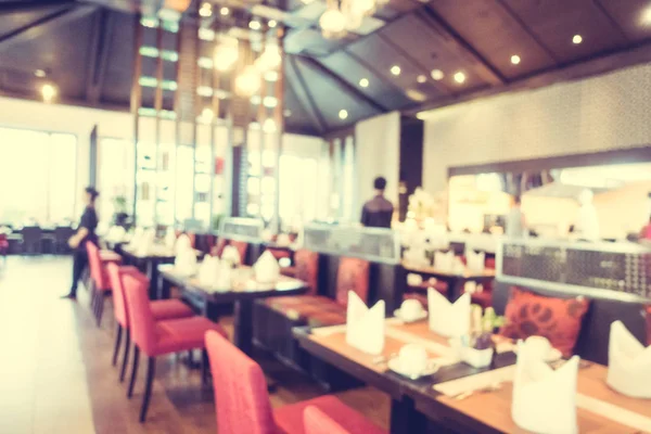 Café et restaurant abstrait flou et déconcentré — Photo