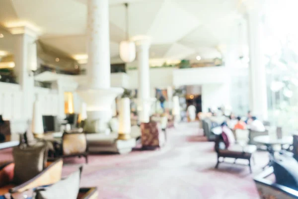 Abstrato borrão e desfocado saques e lounge do hotel — Fotografia de Stock