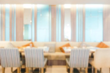 Soyut bulanıklık ve ufuk restoran ve kafe