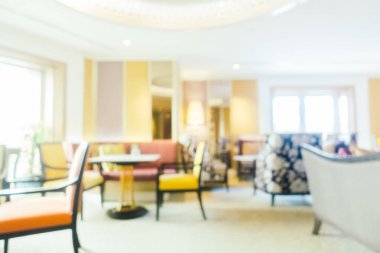 Soyut bulanıklık ve ufuk otel looby ve salon