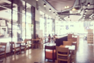 Soyut bulanıklık ve ufuk kafe Cafe ve Restoran