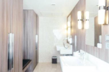 Soyut bulanıklık ve ufuk banyo ve tuvalet iç