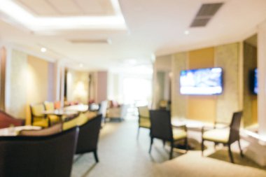 Soyut bulanıklık ve ufuk otel looby ve salon