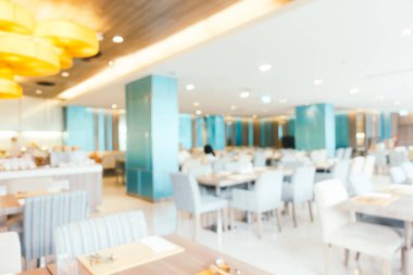 Soyut bulanıklık ve ufuk restoran ve kafe