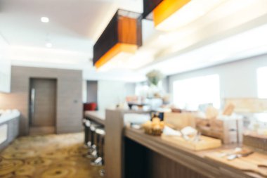 Soyut bulanıklık ve ufuk otel ve lobi salonu