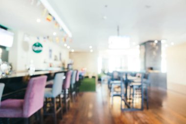Soyut bulanıklık ve ile ufuk Restoran bar ve kafeterya 