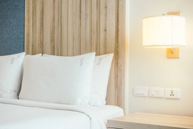 Yastık yatak yatak odası dekorasyon iç