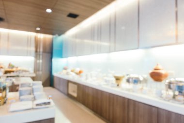 Soyut bulanıklık ve ufuk restoran ve kafe