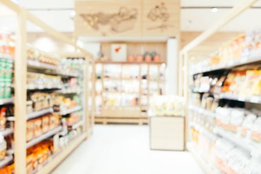 Soyut bulanıklık ve ufuk süpermarket