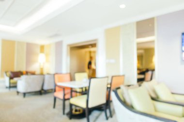 Soyut bulanıklık ve ufuk otel looby ve salon