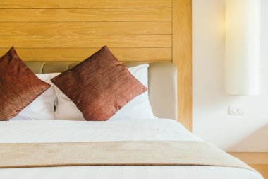 Yastık yatak yatak odası dekorasyon iç