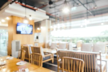 Soyut bulanıklık ve ufuk restoran ve kafe