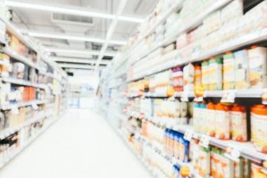 Soyut bulanıklık ve ufuk süpermarket