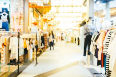 Soyut bulanıklık ve derpartment mağaza defocused